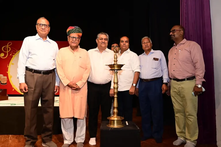 Shree Onkar Singh Ji Lakhawat - Inaugurating on 36 National Singing competition Sur Sangam